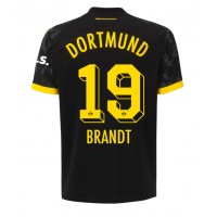 Borussia Dortmund Julian Brandt #19 Replica Away Shirt 2023-24 Short Sleeve
